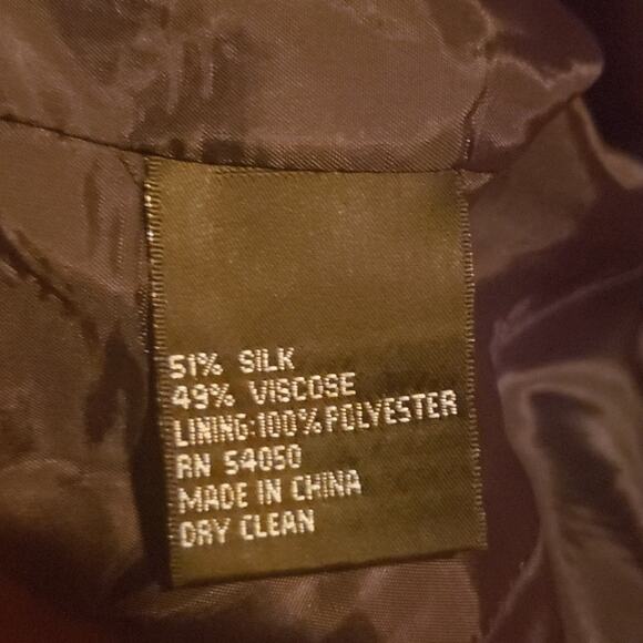 Kasper Silk Sleeveless Textured Blouse Size 6 - Picture 8 of 8